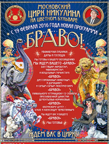 Цирковое представление Браво