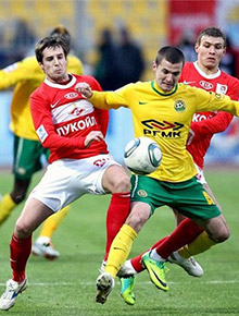 Футбол Спартак - Кубань